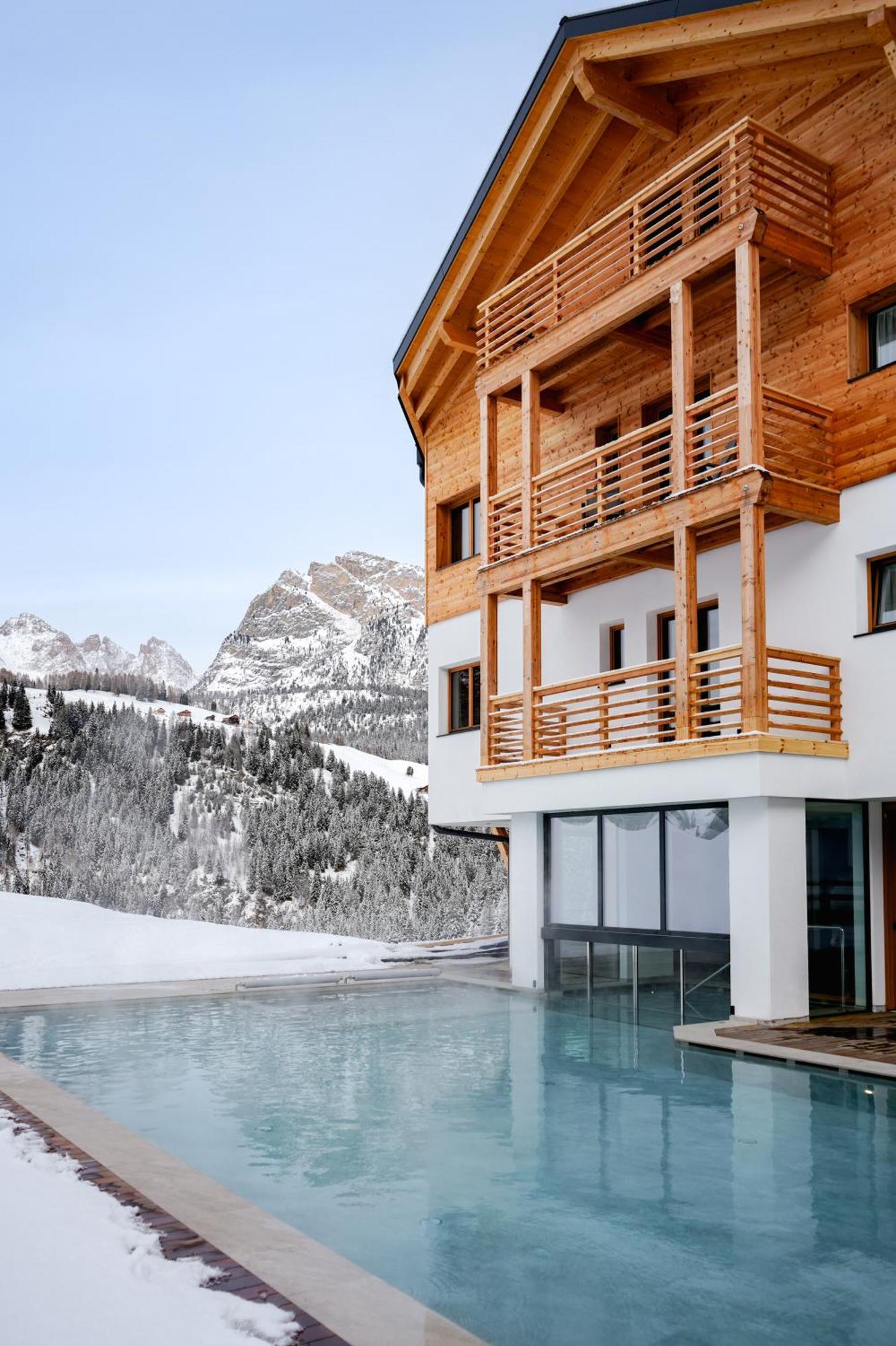 Hotel Pozzamanigoni Selva di Val Gardena Bagian luar foto