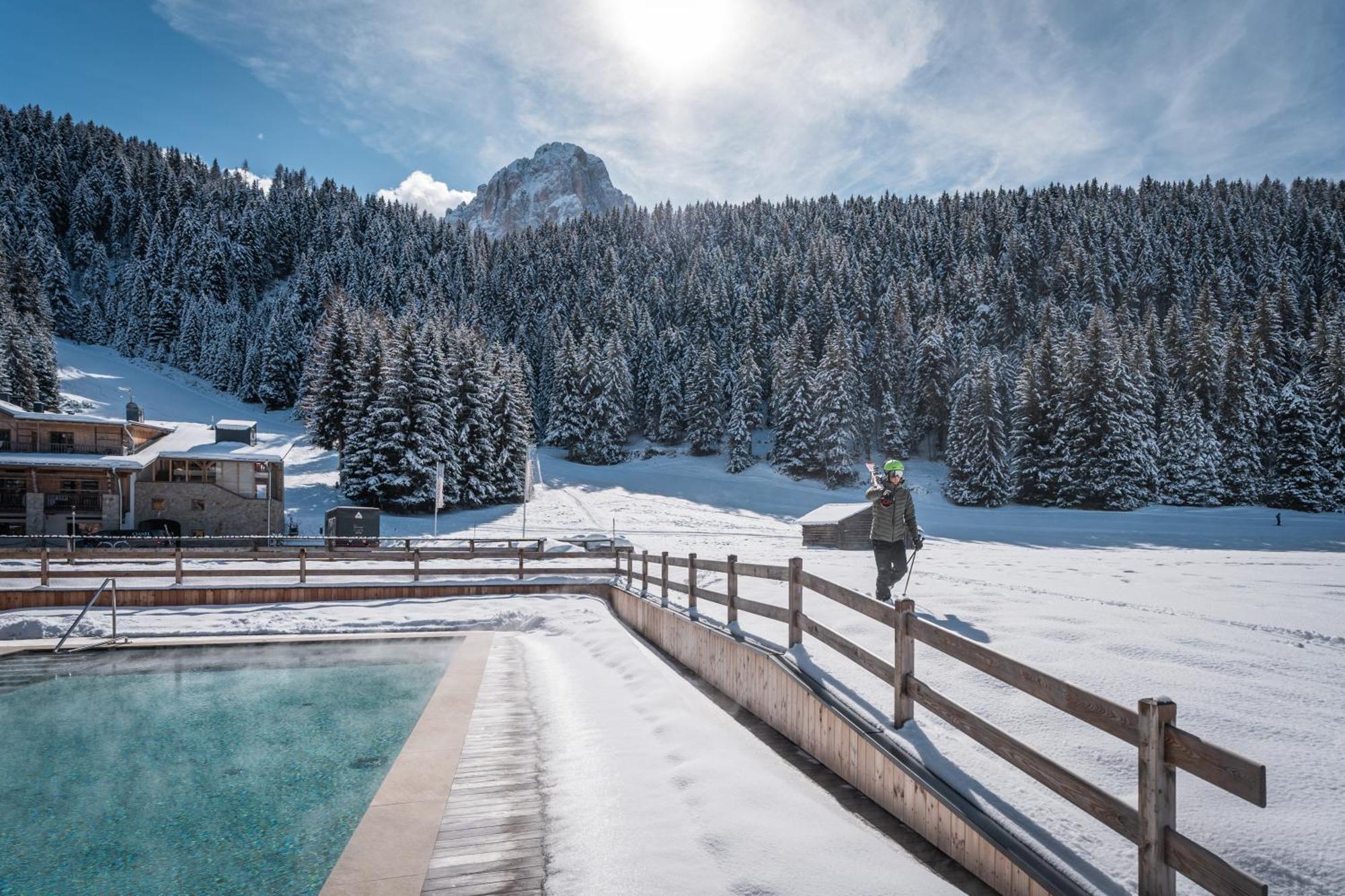 Hotel Pozzamanigoni Selva di Val Gardena Bagian luar foto
